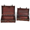 Retro Wooden Treasure Chest Vintage Storage Box Trunk Coffee Table Lockable UK