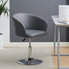 1 x PU Faux Leather Salon Chair Bar Stool Swivel Rotating Adjustable Height Sofa