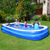 3M Large Round Summer Inflatable Swimming Pool Garden Family Kids Paddling Pools