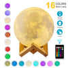 16 Color 20CM Moon Lamp Luna Light Touch Control Changing Rechargable Dimmable