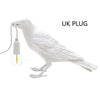 Modern Table/ Wall Lamps Resin Crow Desk Lamp Bedroom Sconce Light UK CZ