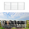 Galvanised Metal Field Farm Equestrian Entrance Security Gate Fence Cross Bar