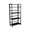 4 Tier Bookshelf Home Office Industrial Bookcase Wooden Storage Display Shelves