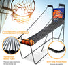 Folding Arcade Basketball Game Kids Basketball Game Machine W/ Electronic Scorer