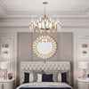 Decorative Wall Mirror Circle Hanging Mirror Apartment Restroom Vanity Mirror UK