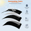 3 m Banana Parasol Sun Shade Umbrella Garden Parasol Adjustable with Base