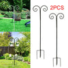 Heavy Duty Shepherd Hooks Garden Plant Hangers For Weddings Lights Lantern Bird