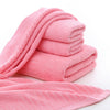 Pack of 4 100% Cotton Bath Sheet Towel Set Face Towel Beach Towel Soft Bath
