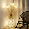 Modern Illumination Floor Lamp w/ Shelves LED Hanging Lamp Shade Corner Standing
