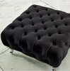 Square Coffee Table Chesterfield Footstool Pouffe Upholstered Stool Bench Seat