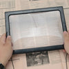 Large Magnifying Glass Hands Free With LED Light Magnifier Giant Reading sewing