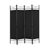 4 Panels Folding Room Divider Lightweight Wall Partition 182CM Privacy Screen