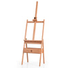 Wooden Easel w/ Drawer Adjustable Display Beech Artist Painting Craft Studio
