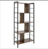 HomeStyle Retro Shelf Display Unit Ladder Style Storage Shelving Industrial Look