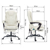 Massage Office Chair Computer Gaming Seat Swivel Recliner Chair With Footrest