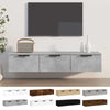 Wall Cabinet Floating TV Unit Media Cabinet Storage Engineered Wood