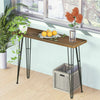 Industrial Slim Console Table Vintage Side Table Hallway Living Room Furniture