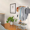 Heavy Duty Clothes Rail Rack Garment Hanging Display Stand Shoe Storage Shelves