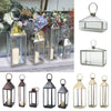 Stainless Steel Lanterns Candle Holder Stand Hanging/Free Standing Wedding Decor