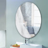 Frameless Bathroom Mirror Toilet Wall-Mount Vanity Mirror Washing Table Dressing