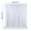 White / Pink Tulle Backdrop Curtain Photo Booth Wall Wedding Party Background De