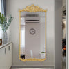 Chic Phoenix Window Garden Décor Mirror Wall Mounted Outdoor Home Hallway Decor