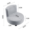 Kids Children Chair Sofa Seat Fabric Padded Armchair Playroom Bedroom Furniture