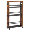 Storage Trolley Kitchen Cart Slide Out Kitchen Trolley Utility Cart