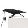 Modern Table/ Wall Lamps Resin Crow Desk Lamp Bedroom Sconce Light UK CZ