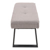 Upholstered Tufted Bench Window Seat Chair Bed End Footstool Shoe Changing Stool