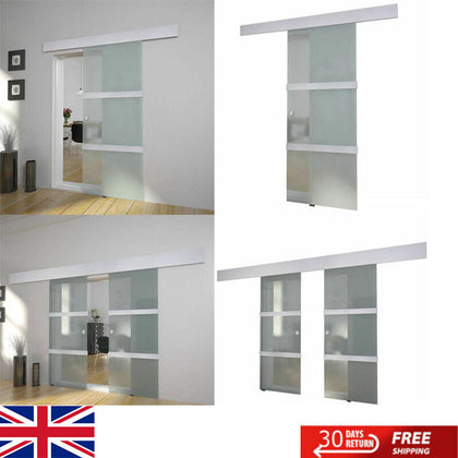 Modern Sliding Door Glass and Aluminium Sliding Single/Double Glazing Safety