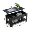 Coffee Table With Storage Lift Top Up Drawer Shelf Wooden Living Room Furniture