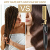 Electric Beard Hair Straightener Brush Comb Hair Flat Curling Iron Heated Hot UK