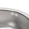 Modern Catering Kitchen Inset Sink Stainless Steel Laundry Topmount Square/Round