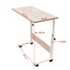 Portable Trolley Laptop Table Computer Desk Keyboard Tray Height Adjustable UK