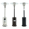 13KW Outdoor Gas Patio Heater Free Standing Garden Heaters with Portable Wheels