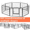 Large 6/8Panel Pet Dog Cat Playpen Tent Heavy Duty Fence Kennel Cage Crate Fence