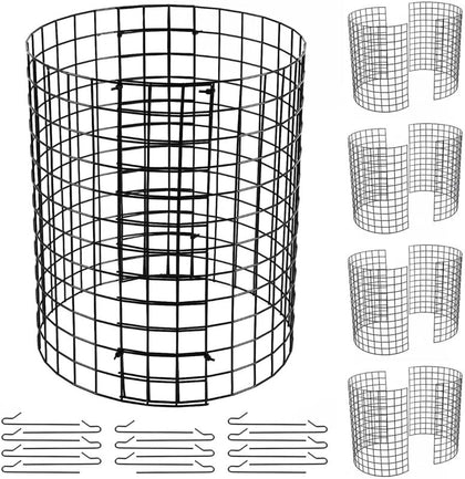 5 Pack Sturdy Plant Cage Barrier Net Protect Plants Vegetable from little Animal