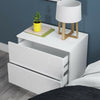 Bedside Tables Cabinet Storage Chest of Drawers Side Bedroom Furniture Wooden