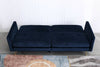 Velvet Sofa Bed Living Room Furniture 2 seater sofa bed with 2 bolister cushions