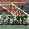 Large Artificial Tree w/ Pot Realistic Fake Tropical Plant Indoor Outdoor Decor