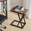 Computer Desk C-Shaped Side End Table Shelf Home Office Study PC Table Furniture
