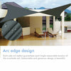 New Outdoor Shade Sail Patio Suncreen Awning Garden Sun Canopy 98% UV Block UK