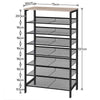 Shoe Rack Shoe Storage Shoe Organiser Shelf Units Free Standing Hallway