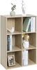 Bookcase Book Shelf 6 Cube Storage Units Wood Storage Shelves for Bedroom