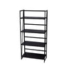 4 Tier Bookshelf Home Office Industrial Bookcase Wooden Storage Display Shelves