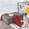 2-in-1 Convertible Sofa Bed Folding Ottoman Sleeper Space Saving Couch Lounger