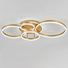 Modern Lamp 3/5 Ring LED Ceiling Light Chandelier Lights Living Room Dining Room