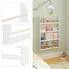 Wall Mounted Kids Bookcase Children Display Bookshelf Storage Unit Shelving Rack