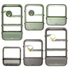 2/3/4 Tier Wall Mounted Cosmetic Organizer Storage Makeup Box Bathroom Bedroom